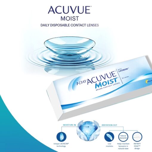 1-DAY Acuvue Moist Daily