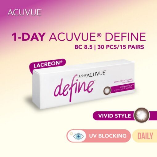 1day acuvue define Vivid Style contact lenses
