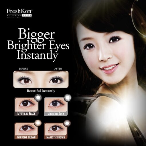 FreshKon Alluring Eyes Contact Lenses