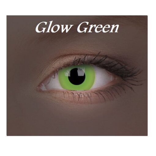 Colourvue Crazy Lens Glow Green