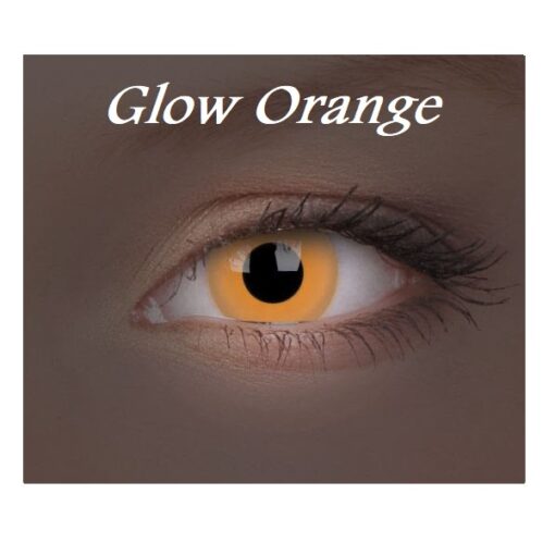 Colourvue Crazy Lens Glow Orange