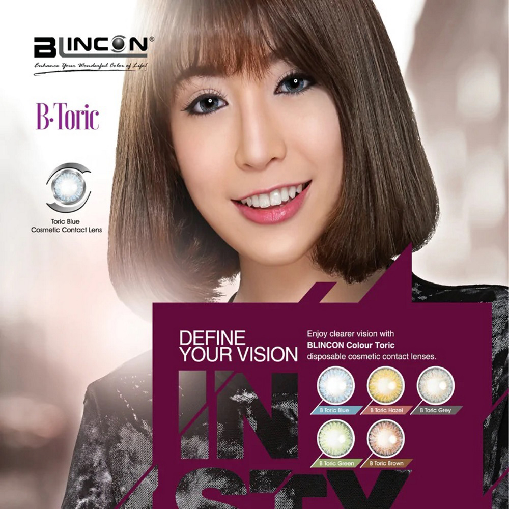 Blincon B-Toric Cosmetic Color Lenses (2pcs in box) - Citylens