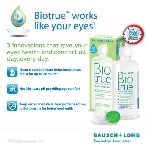Bausch Lomb Biotrue Multipurpose Solution