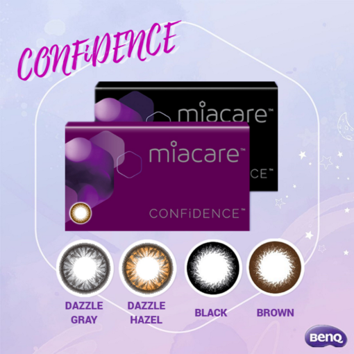 Miacare Color Confidence Silicone Hydrogel Monthly