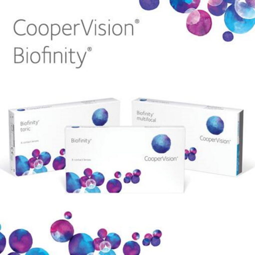CooperVision Biofinity silicone hydrogel