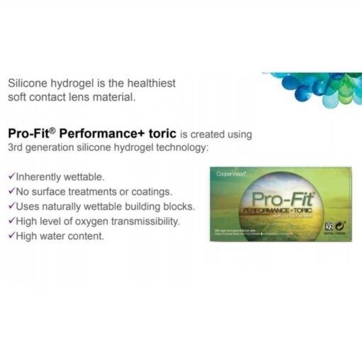 Pro-Fit Performance Astigmatism Lens