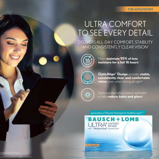 Bausch & Lomb Ultra Toric for Astigmatism