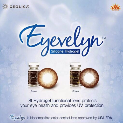 GEOLICA Eyevelyn Coloured Lenses