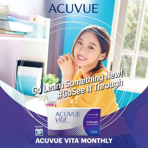 ACUVUE® VITA® monthly contact lenses