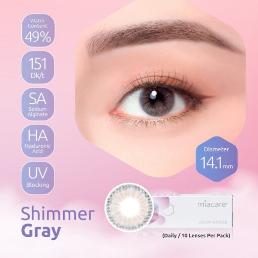 Miacare Confidence Shimmer Gray
