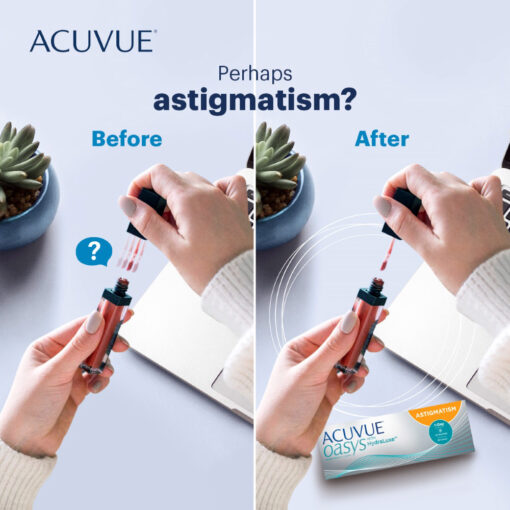 1-Day Acuvue Oasys Astigmatism with Hydraluxe Technology