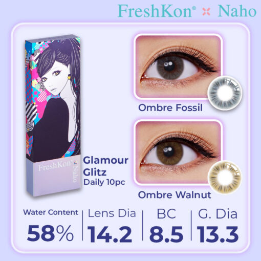 FreshKon® x Naho 1-Day Glamour Glitz